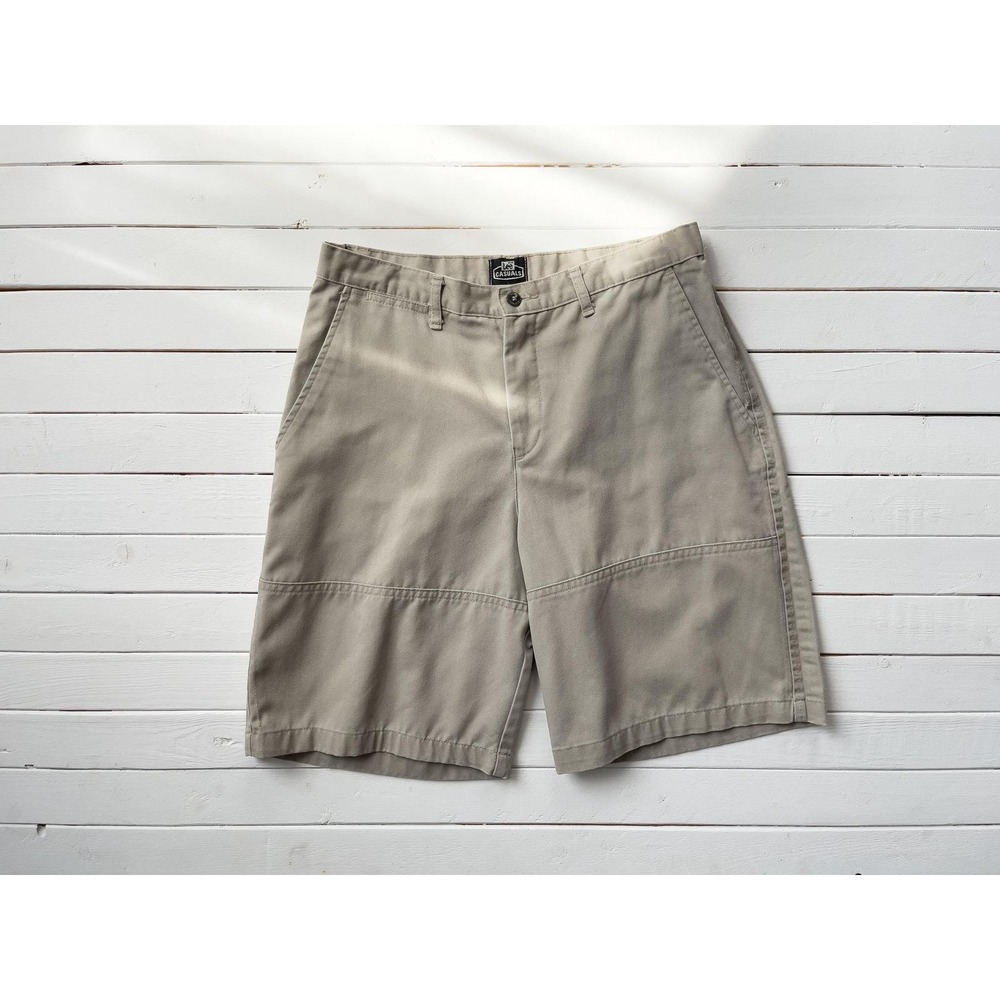 high waisted shorts 90s y2k vintage Lee beige khaki long shorts